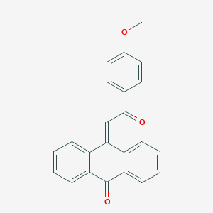 10-[2-(4-methoxyphenyl)-2-oxoethylidene]anthracen-9(10H)-one
