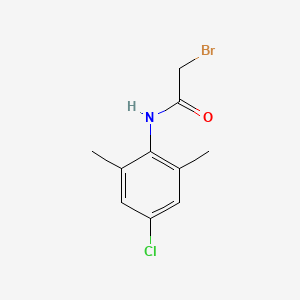 molecular formula C10H11BrClNO B12609253 2-Bromo-N-(4-chloro-2,6-dimethylphenyl)acetamide CAS No. 918408-60-3