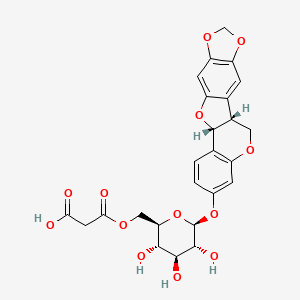 (-)-Maackiain-3-O-glucosyl-6''-O-malonate