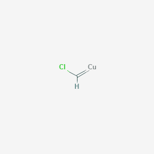 molecular formula CHClCu B12609553 (Chloromethylidene)copper CAS No. 874769-97-8