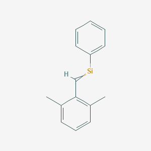 molecular formula C15H15Si B12609690 CID 78064842 