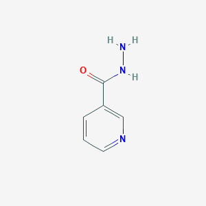 molecular formula C6H7N3O B126097 Nicotinic acid hydrazide CAS No. 553-53-7