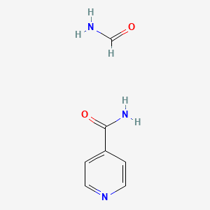 molecular formula C7H9N3O2 B12609756 Isonicotinamideformamide co-crystal CAS No. 877176-01-7