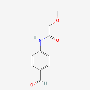 molecular formula C10H11NO3 B12609782 n-(4-Formylphenyl)-2-methoxyacetamide CAS No. 650628-79-8