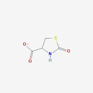 molecular formula C4H4NO3S- B1261001 2-Oxothiazolidine-4-carboxylate 