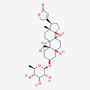 molecular formula C29H42O10 B1261005 Strophalloside 