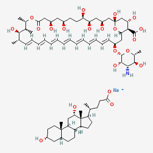 molecular formula C71H112NNaO21 B1261006 Amphotericin b deoxycholate CAS No. 58501-21-6