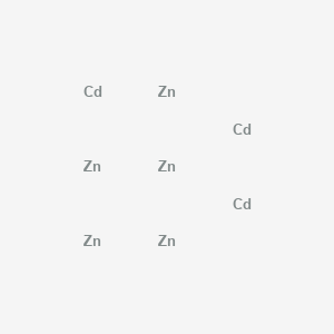 molecular formula Cd3Zn5 B12610139 Cadmium;ZINC CAS No. 647831-92-3
