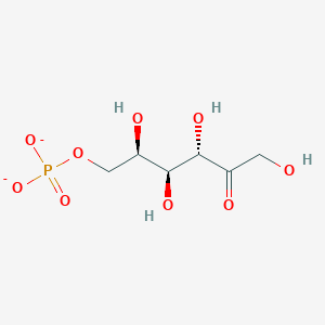 molecular formula C6H11O9P-2 B1261015 keto-D-tagatose 6-phosphate 