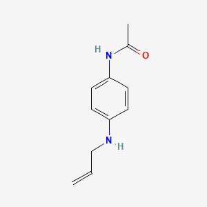 molecular formula C11H14N2O B12610184 N-[4-(Allylamino)phenyl]acetamide 