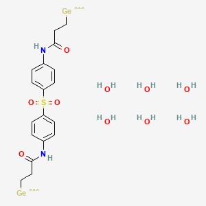 molecular formula C18H30Ge2N2O10S B12610302 Pubchem_71378058 CAS No. 648908-97-8