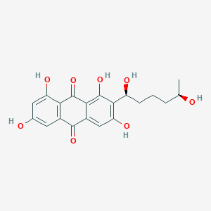 molecular formula C20H20O8 B1261074 (1'S,5'R)-5'-Hydroxyaverantin CAS No. 151120-47-7