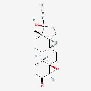 molecular formula C20H26O3 B1261118 Norethisterone 4beta,5-oxide CAS No. 51267-63-1