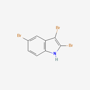 molecular formula C8H4Br3N B12611186 2,3,5-tribromo-1H-indole CAS No. 918529-97-2