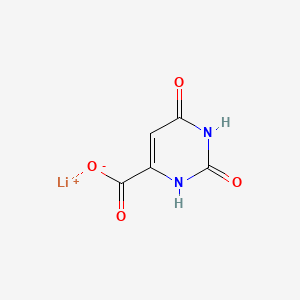 molecular formula C5H3LiN2O4 B1261124 Lithium orotate CAS No. 5266-20-6