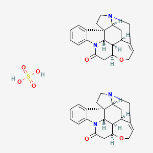 molecular formula C21H24N2O6S B1261131 Strychnine sulfate CAS No. 60-41-3