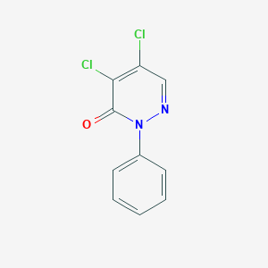 molecular formula C10H6Cl2N2O B126118 4,5-Dichloro-2-phenylpyridazin-3-one CAS No. 1698-53-9