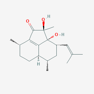 molecular formula C19H28O3 B1261195 Caribenol B 