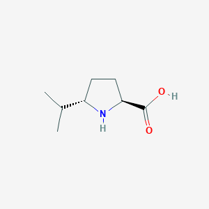 (2S,5S)-5-Isopropylpyrrolidine-2-carboxylic acid
