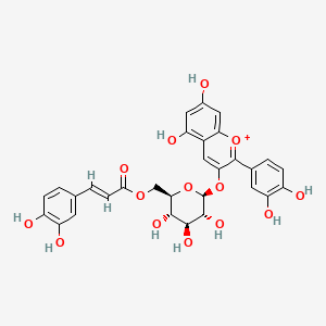 Cyanidin 3-(6-p-caffeoyl)glucoside