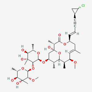 molecular formula C40H61ClO14 B1261240 Phorbaside E 
