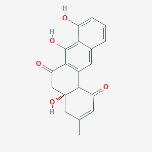 molecular formula C19H16O5 B1261248 2,3-dehydro-UWM6 