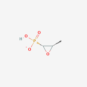 molecular formula C3H6O4P- B1261255 Phosphonemycin 