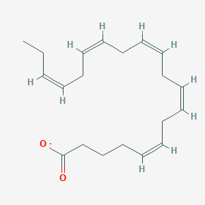 molecular formula C20H29O2- B1261256 All-cis-5,8,11,14,17-icosapentaenoate 