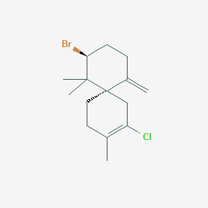 molecular formula C15H22BrCl B1261264 9-Deoxyelatol 