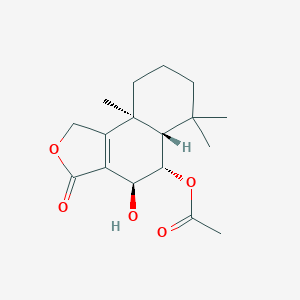 molecular formula C17H24O5 B1261265 Cinnamadin 