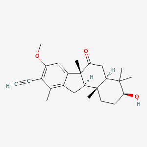 molecular formula C25H32O3 B1261267 Walsucochin B 