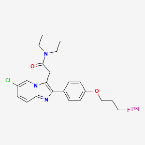 molecular formula C22H25ClFN3O2 B1261278 Unii-3W97gxi2IU CAS No. 1009080-75-4