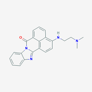 molecular formula C22H20N4O B1261283 DND-153 dye 