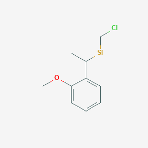 molecular formula C10H13ClOSi B12612878 CID 71427826 CAS No. 918131-72-3