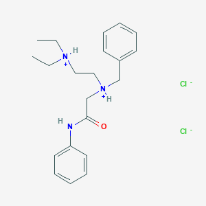 2-(Benzyl(2-(diethylamino)ethyl)amino)acetanilide dihydrochloride