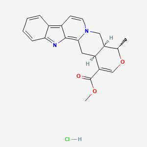 molecular formula C21H21ClN2O3 B1261300 Alstonine hydrochloride CAS No. 6058-40-8