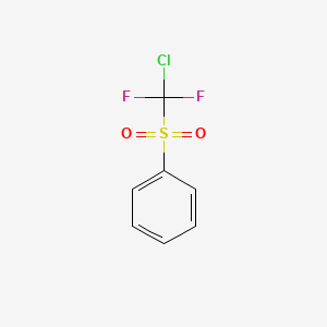molecular formula C7H5ClF2O2S B1261304 ((Chlorodifluoromethyl)sulfonyl)benzene CAS No. 930836-30-9