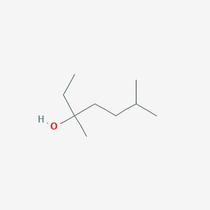 molecular formula C9H20O B126133 3,6-Dimethyl-3-heptanol CAS No. 1573-28-0