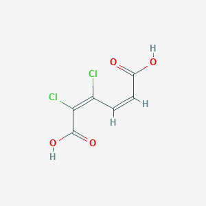 molecular formula C6H4Cl2O4 B1261330 (2Z,4Z)-2,3-dichloromuconic acid 