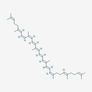 molecular formula C40H58 B1261331 7,9,9'-Tri-cis-neurosporene CAS No. 10467-46-6