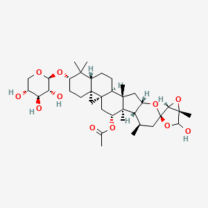 molecular formula C37H56O11 B1261359 Shengmating 