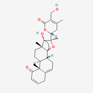 molecular formula C28H36O6 B1261369 凝固蛋白 G 