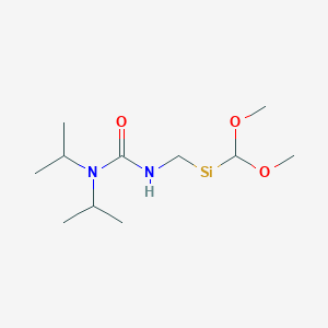 molecular formula C11H24N2O3Si B12613908 CID 78068965 