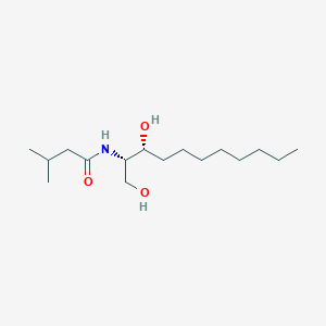 molecular formula C16H33NO3 B12614028 N-[(2S,3R)-1,3-dihydroxyundecan-2-yl]-3-methylbutanamide CAS No. 920277-37-8