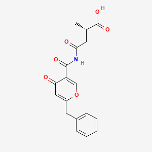 molecular formula C18H17NO6 B1261406 Pestalamide A 