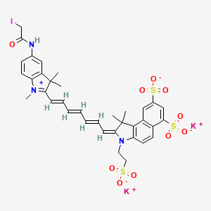 molecular formula C36H36IK2N3O10S3 B1261412 SNIR4染料 