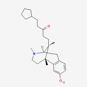 molecular formula C25H37NO2 B1261427 Unii-X9bmd58553 CAS No. 71076-28-3