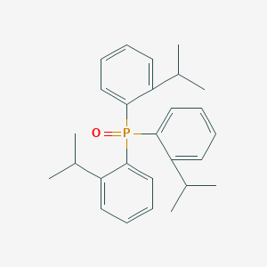 molecular formula C27H33OP B12614436 Oxotris[2-(propan-2-yl)phenyl]-lambda~5~-phosphane CAS No. 918962-29-5