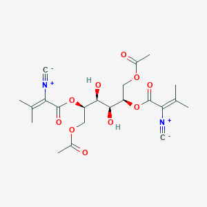 molecular formula C22H28N2O10 B1261446 Maculansin A 