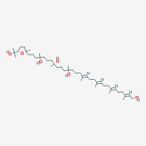 molecular formula C45H82O6 B126145 Glisoprenin B CAS No. 144376-63-6